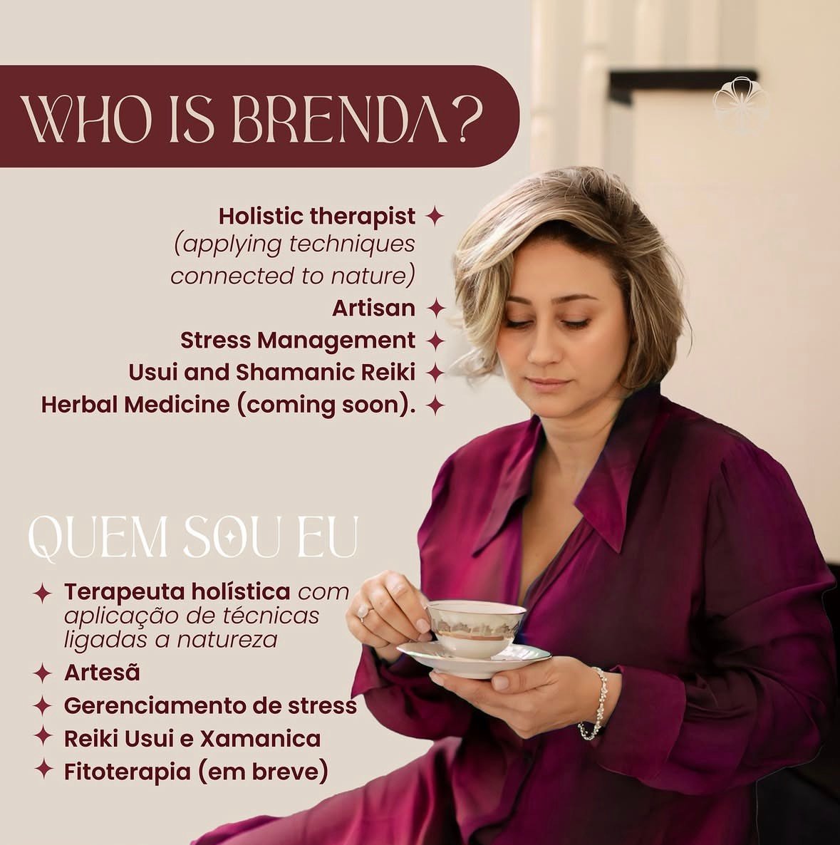 Brenda Gomes Lorenzzoni — founder of Aconchego Studio