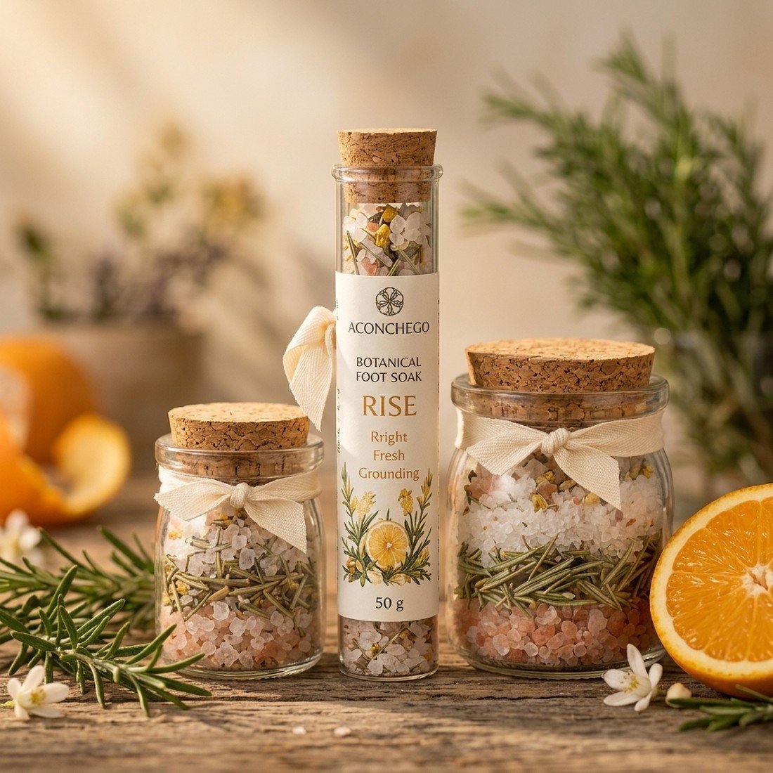 Rise botanical foot soak by Aconchego